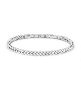Bracciale Gioielli Brosway Riptide in acciaio maglia spiga quadrata satinata BTD043