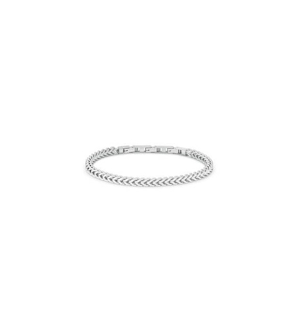 Bracciale Gioielli Brosway Riptide in acciaio maglia spiga quadrata satinata BTD043