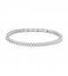 Bracciale Gioielli Brosway Riptide in acciaio maglia spiga quadrata satinata BTD043