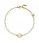 Bracciale Gioielli Brosway Essential in acciaio dorato con perla di conchiglia BNL136