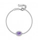 Bracciale Kate Donna Gioielli Fancy by Brosway in argento ametista fmp128