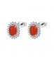 Orecchini Kate Donna Gioielli Fancy by Brosway in argento agata rossa FPR139