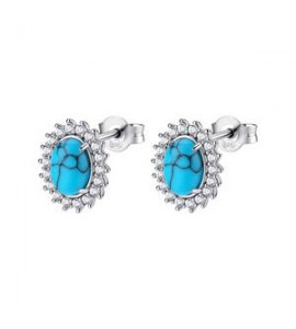 Orecchini Kate Donna Gioielli Fancy by Brosway in argento turchese FCL124