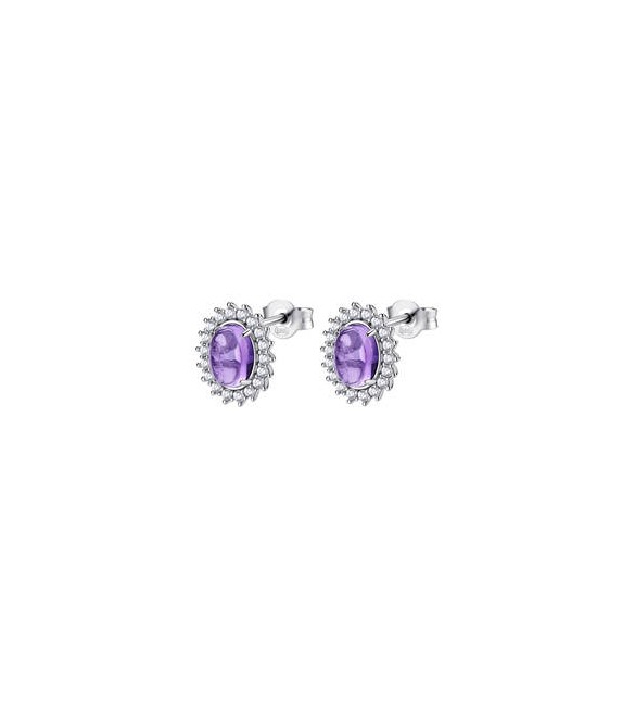 Orecchini Kate Gioielli Fancy by Brosway in argento ametista FMP129