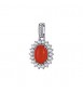 Pendente Kate Gioielli Fancy by Brosway in argento agata rossa FPR137