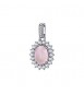 Pendente Kate Gioielli Fancy by Brosway in argento zircone quarzo rosa fvp121