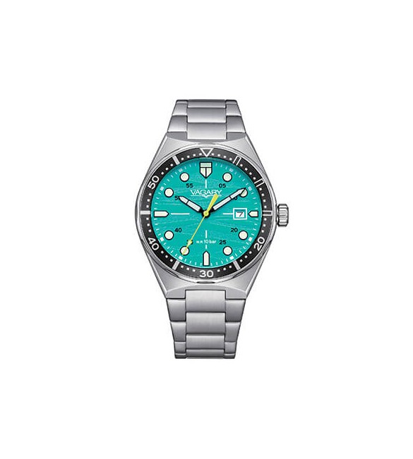 Orologio Solo Tempo Unisex Vagary by Citizen Aqua39 blu turchese ib9-514-73