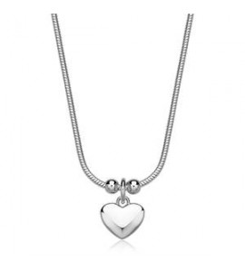 Collana Gioielli Sagapò Click in acciaio con Cuore SCK285