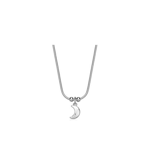 Collana Gioielli Sagapò Click in acciaio con Luna SCK286