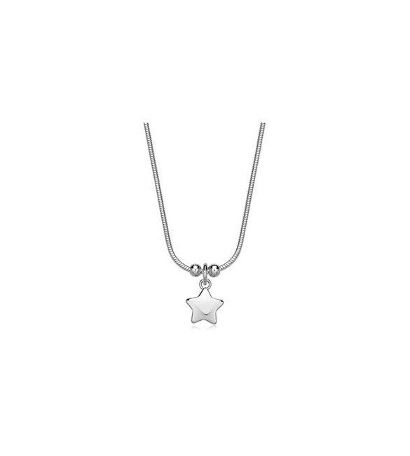 Collana Gioielli Sagapò Click in acciaio con Stella SCK280