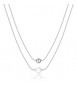 Collana doppio filo Gioielli Brosway Perfect in acciaio con sfera BPC46