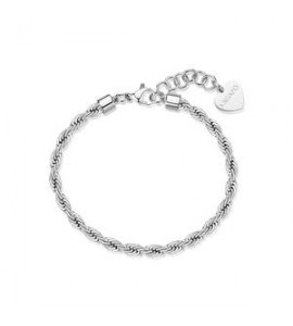 Bracciale Gioielli Sagapò Chunky in acciaio catena torchon SHK114