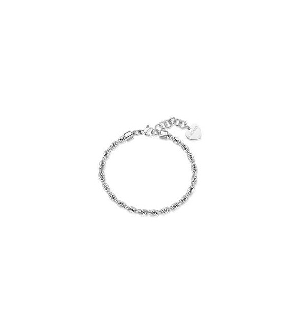 Bracciale Gioielli Sagapò Chunky in acciaio catena torchon SHK114