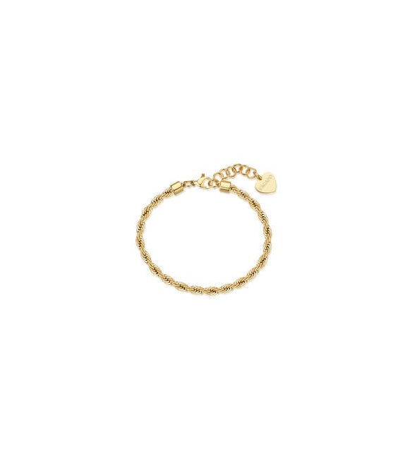 Bracciale Gioielli Sagapò Chunky in acciaio catena torchon SHK115