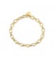 Bracciale Gioielli Sagapò Chunky in acciaio dorato catena SHK117