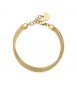 Bracciale Gioielli Sagapò Chunky in acciaio dorato SHK119