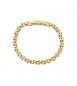 Bracciale Gioielli Sagapò Ripple in acciaio catena dorata SRP98