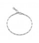 Bracciale Gioielli Sagapò Ripple in acciaio catena SRP95