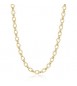 Collana Donna Gioielli Sagapò Chunky in acciaio dorato catena SHK109