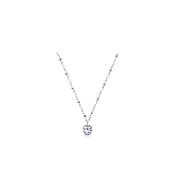 Collana Gioielli Sagapò Aurora in acciaio con cristallo sar56
