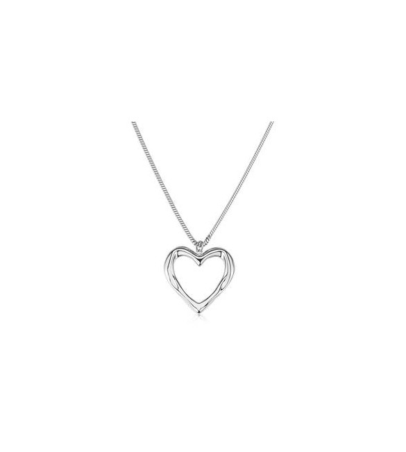 Collana Gioielli Sagapò Emotion in acciaio con Cuore SMO01