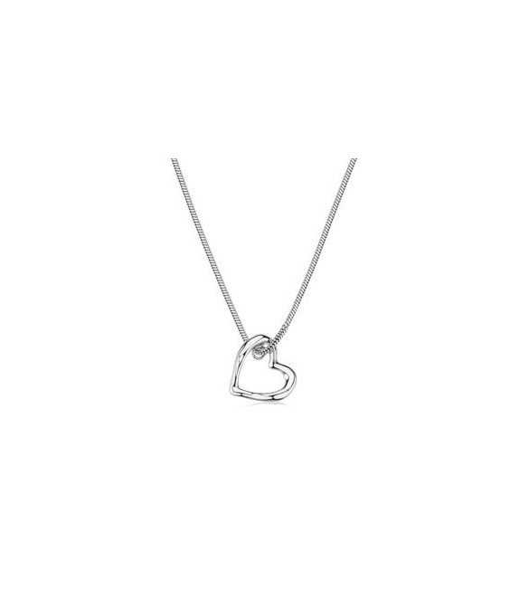 Collana Gioielli Sagapò Emotion in acciaio con Cuore SMO03