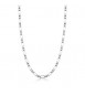 Collana Gioielli Sagapò Ripple in acciaio catena SRP90