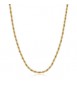 Collana Gioielli Sagapò Ripple in acciaio catena torchon dorato SRP89