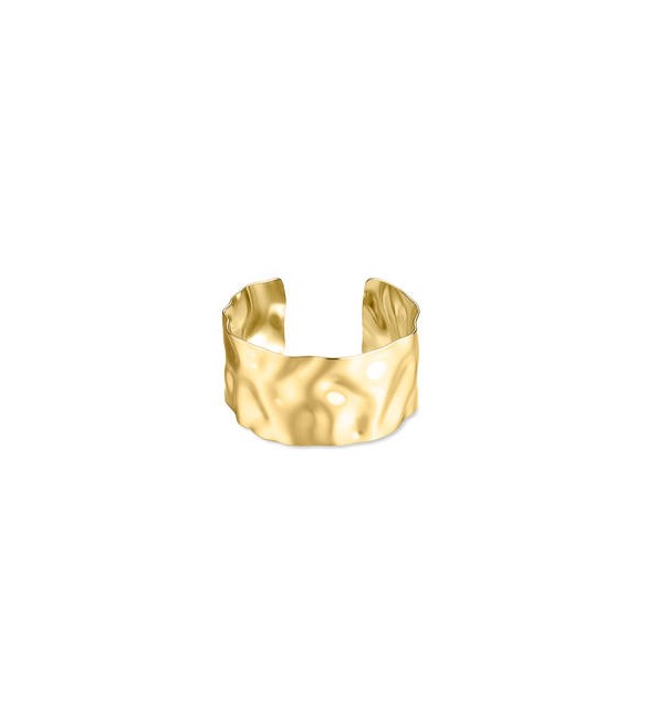 Bracciale rigido Gioielli Sagapò Emotion in acciaio dorato SMO14