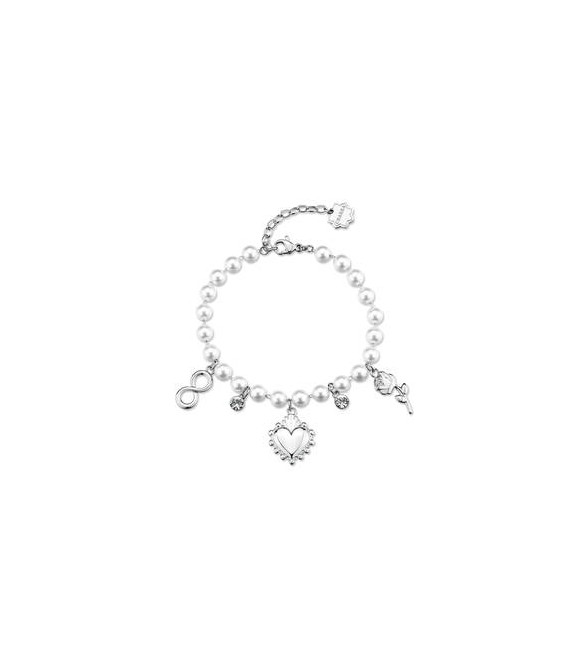 Bracciale Donna Gioielli Brosway Chakra in acciaio cuore BHKB279