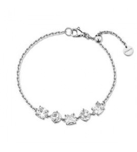 Bracciale Gioielli Brosway Dreaming in acciaio con cubic zirconia bianchi BIG11