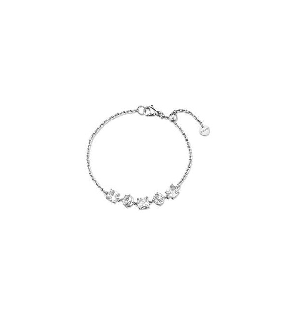 Bracciale Gioielli Brosway Dreaming in acciaio con cubic zirconia bianchi BIG11