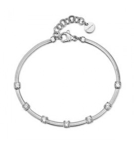Bracciale Gioielli Brosway Dreaming in acciaio con cubic zirconia bianchi BIG14