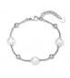 Bracciale Gioielli Brosway Perfect in acciaio con sfere e perla di conchiglia bpc56