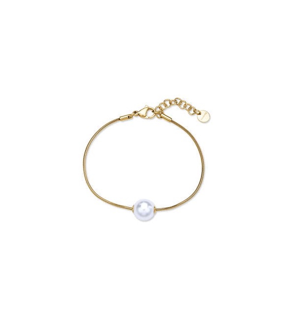 Bracciale Gioielli Brosway Perfect in acciaio dorato con perla di conchiglia bpc53