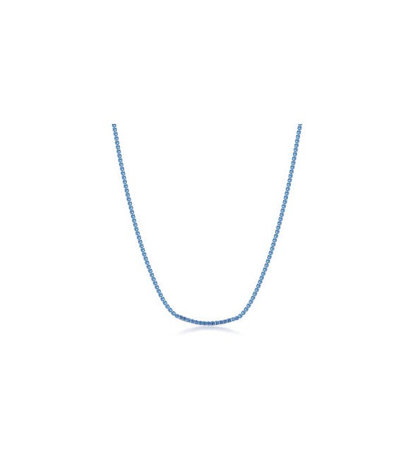 Collana Gioielli Brosway Desideri in acciaio con zirconi azzurri bein026