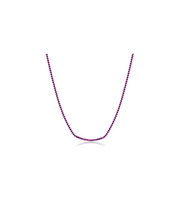Collana Gioielli Brosway Desideri in acciaio con zirconi rossi bein025