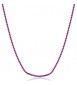 Collana Gioielli Brosway Desideri in acciaio con zirconi rossi bein025