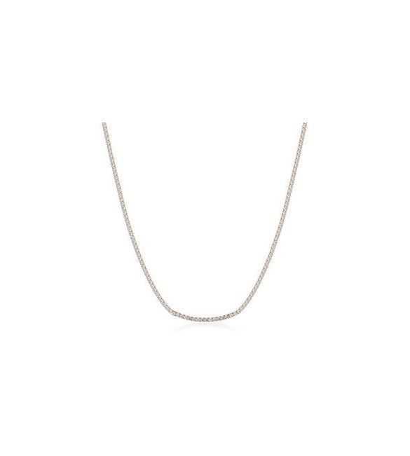 Collana Gioielli Brosway Desideri in acciaio dorato con zirconi bianchi bein023
