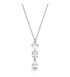 Collana Gioielli Brosway Dreaming in acciaio con cubic zirconia bianchi BIG01