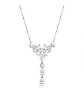 Collana Gioielli Brosway Dreaming in acciaio con cubic zirconia bianchi BIG04