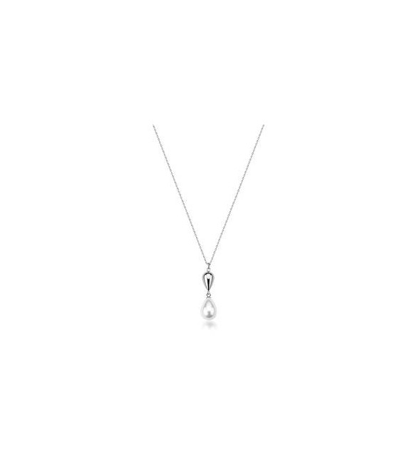 Collana Gioielli Brosway Perfect in acciaio con perla di conchiglia bpc68