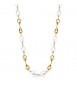 Collana Gioielli Brosway Perfect in acciaio dorato con perla di conchiglia bpc71