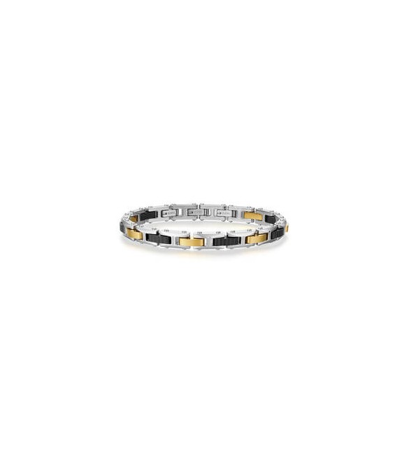 Bracciale Gioielli Brosway Backliner acciaio bicolore bbc33