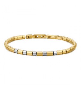 Bracciale Gioielli Brosway Riptide in acciaio dorato BTD053
