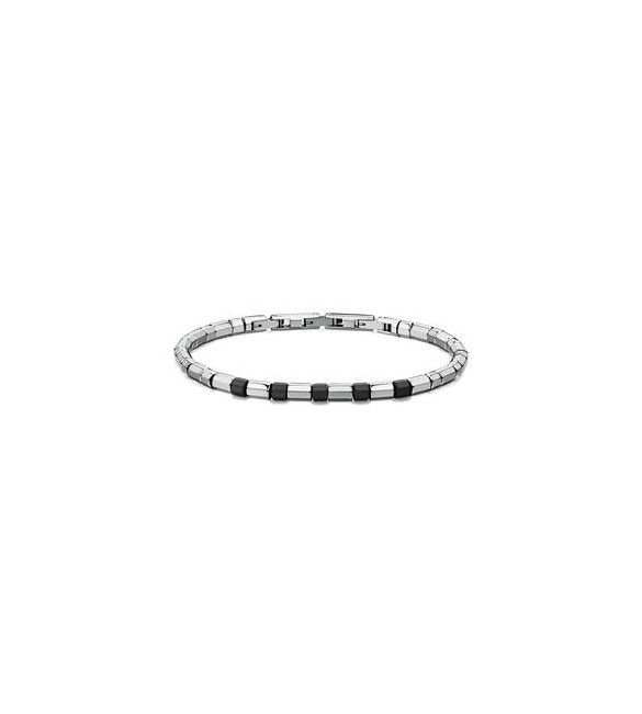 Bracciale Gioielli Brosway Riptide in acciaio pvd rutenio BTD051