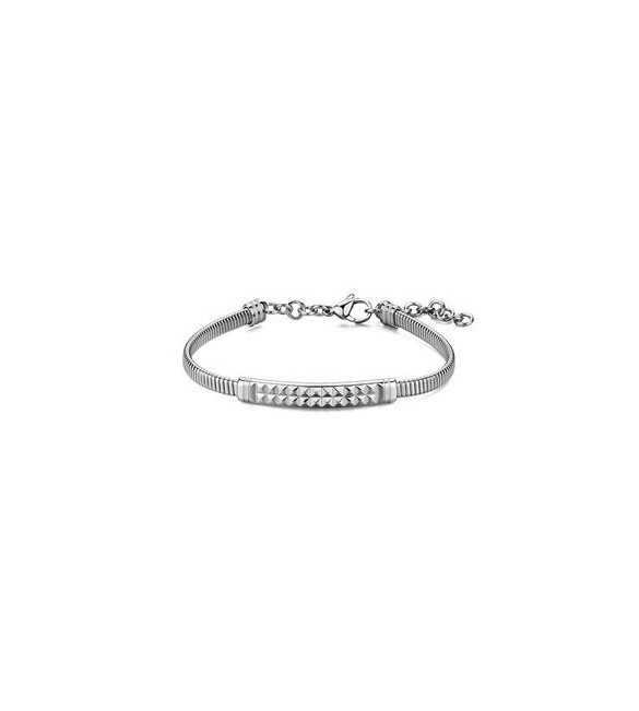 Bracciale Gioielli Brosway Riptide in acciaio snake con piastra BTD056