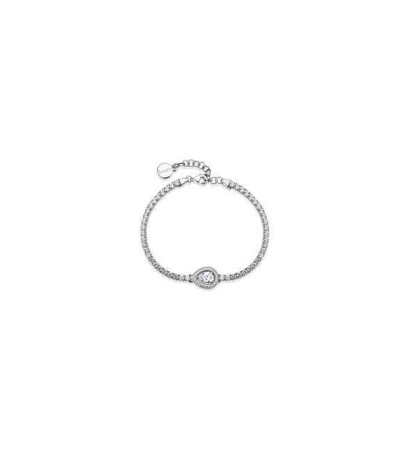 Bracciale Donna Gioielli Rosato Anna in argento tennis con goccia di zirconi RZAN13