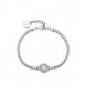 Bracciale Donna Gioielli Rosato Anna in argento tennis con goccia di zirconi RZAN13