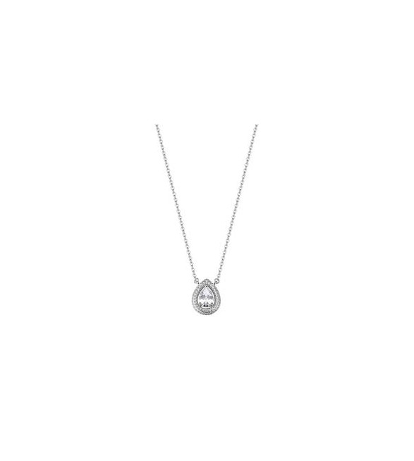 Collana Donna Gioielli Rosato Anna in argento a goccia con zirconi RZAN01